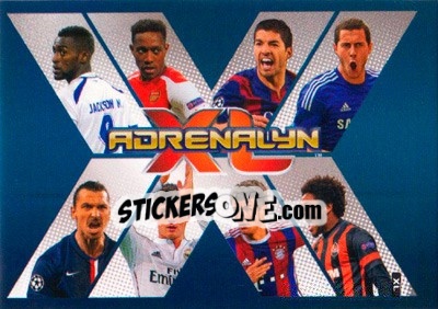 Figurina Adrenalyn XL Logo - UEFA Champions League 2014-2015. Adrenalyn XL - Panini