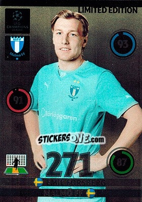 Sticker Emil Forsberg - UEFA Champions League 2014-2015. Adrenalyn XL n. LE-EF - Panini