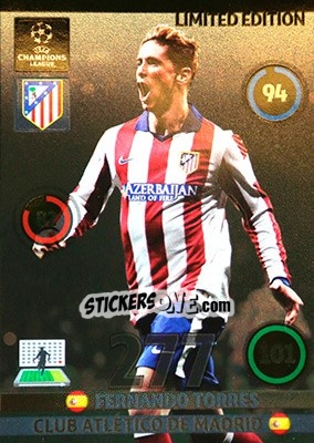 Cromo Fernando Torres