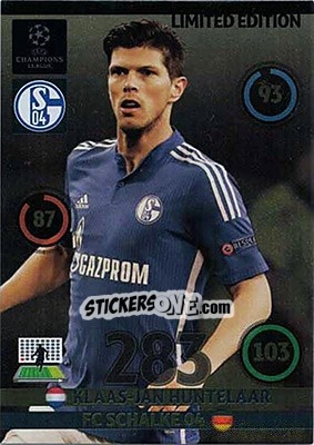 Sticker Klaas-Jan Huntelaar - UEFA Champions League 2014-2015. Adrenalyn XL n. XXLU-KH - Panini