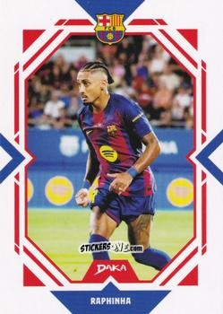 Cromo Raphinha - Fc Barcelona 2025-2026 Top Audience
 n. FCB-4-A - DAKA