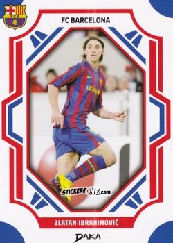 Cromo Zlatan Ibrahimović - Fc Barcelona 2025-2026 Top Audience
 n. FCB-28-B - DAKA