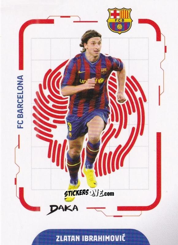 Cromo Zlatan Ibrahimović - Fc Barcelona 2025-2026 Top Audience
 n. EK-17 - DAKA