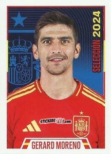 Cromo Gerard Moreno - Jugon Seleccion Espana 2024
 n. 12 - Panini