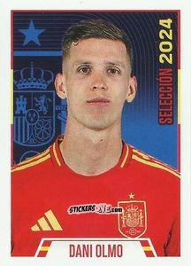Cromo Dani Olmo - Jugon Seleccion Espana 2024
 n. 14 - Panini