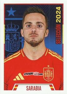 Sticker Sarabia - Jugon Seleccion Espana 2024
 n. 22 - Panini