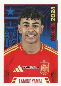 Cromo Lamine Yamal - Jugon Seleccion Espana 2024
 n. 27 - Panini