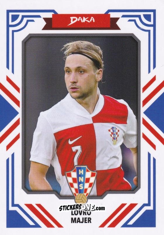 Sticker Lovro Majer - Croatia National Team 2026 Top Audience
 n. CNFT-15-B - DAKA