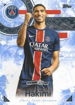 Sticker Achraf Hakimi - Exhibition Paris Saint-Germain 2024-2025
 n. 5 - Topps