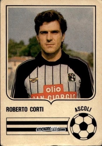 Figurina Roberto Corti - Forza Goal 1985-1986
 n. ASC3 - Perfetti