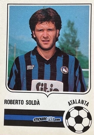 Cromo Roberto Soldà - Forza Goal 1985-1986
 n. ATA10 - Perfetti