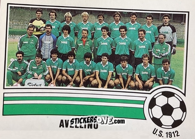 Sticker Squadra - Forza Goal 1985-1986
 n. AVE1 - Perfetti
