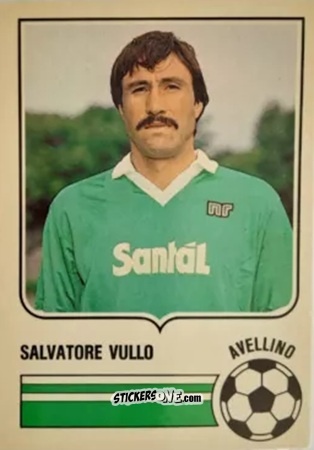 Sticker Salvatore Vullo - Forza Goal 1985-1986
 n. AVE5 - Perfetti