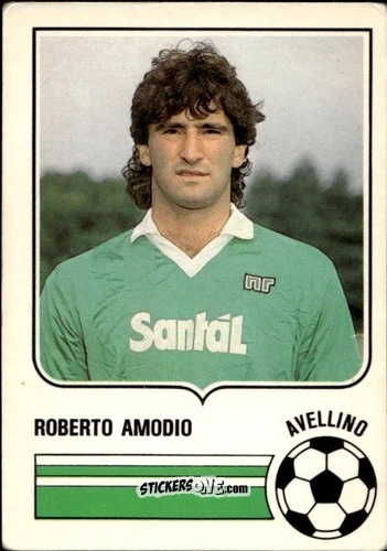 Sticker Roberto Amodio - Forza Goal 1985-1986
 n. AVE9 - Perfetti