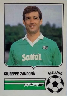 Sticker Giuseppe Zandonà - Forza Goal 1985-1986
 n. AVE10 - Perfetti