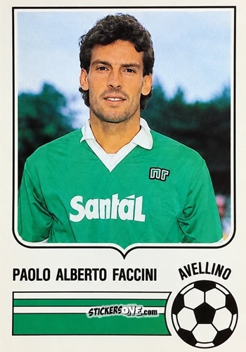 Sticker Paolo Alberto Faccini - Forza Goal 1985-1986
 n. AVE18 - Perfetti