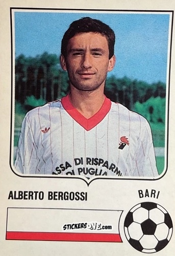 Figurina Alberto Bergossi - Forza Goal 1985-1986
 n. BAR3 - Perfetti