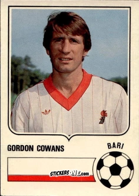 Sticker Gordon Cowans - Forza Goal 1985-1986
 n. BAR4 - Perfetti
