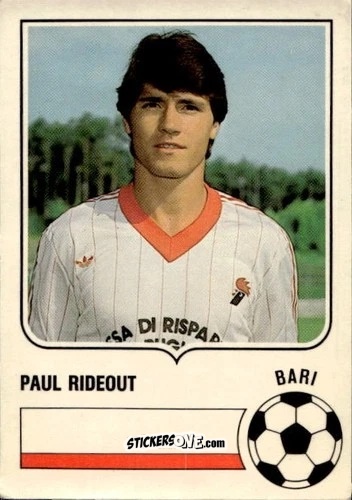 Cromo Paul Rideout - Forza Goal 1985-1986
 n. BAR5 - Perfetti