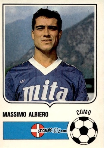 Cromo Massimo Albiero - Forza Goal 1985-1986
 n. COM11 - Perfetti