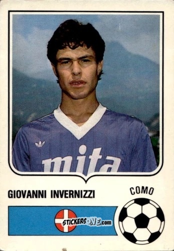 Cromo Giovanni Invernizzi - Forza Goal 1985-1986
 n. COM15 - Perfetti