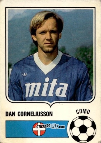 Sticker Dan Corneliusson - Forza Goal 1985-1986
 n. COM18 - Perfetti