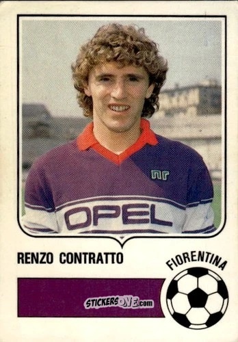 Figurina Renzo Contratto - Forza Goal 1985-1986
 n. FIO5 - Perfetti