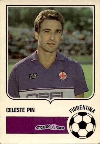 Sticker Celeste Pin - Forza Goal 1985-1986
 n. FIO7 - Perfetti