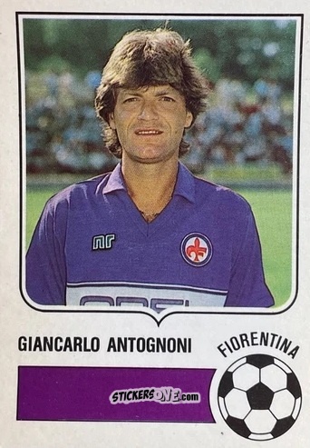 Cromo Giancarlo Antognoni - Forza Goal 1985-1986
 n. FIO9 - Perfetti