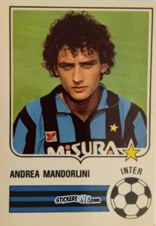 Sticker Andrea Mandorlini - Forza Goal 1985-1986
 n. INT6 - Perfetti
