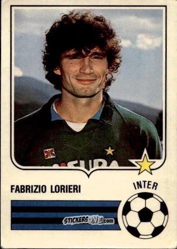 Sticker Fabrizio Lorieri - Forza Goal 1985-1986
 n. INT9 - Perfetti