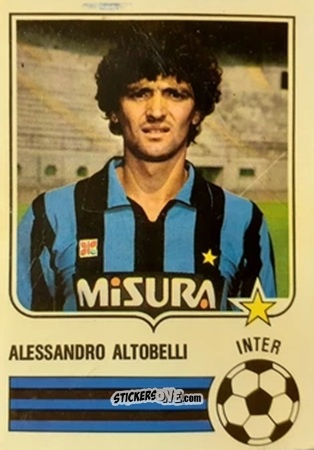 Sticker Alessandro Altobelli - Forza Goal 1985-1986
 n. INT17 - Perfetti