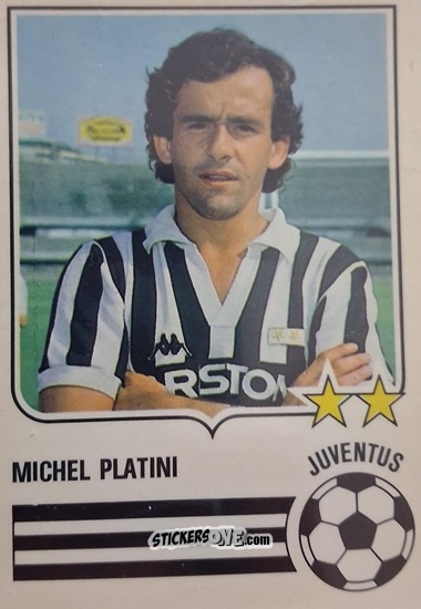 Figurina Michel Platini - Forza Goal 1985-1986
 n. JUV12 - Perfetti