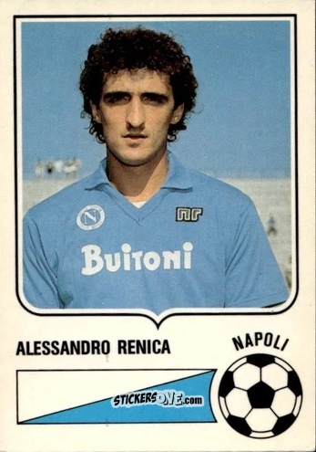 Sticker Alessandro Renica - Forza Goal 1985-1986
 n. NAP5 - Perfetti