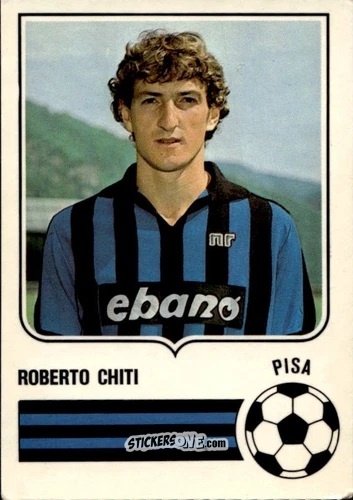 Cromo Roberto Chiti - Forza Goal 1985-1986
 n. PIS5 - Perfetti