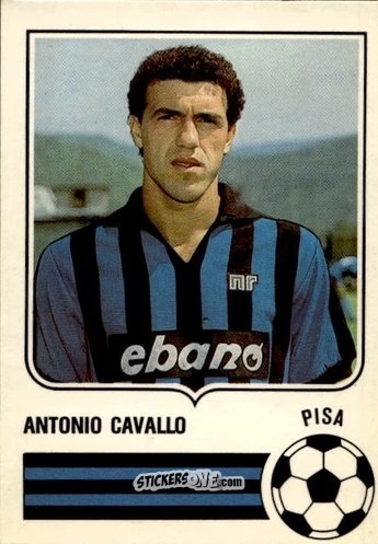 Cromo Antonio Cavallo - Forza Goal 1985-1986
 n. PIS14 - Perfetti