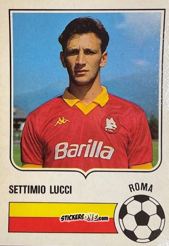 Cromo Settimio Lucci - Forza Goal 1985-1986
 n. ROM3 - Perfetti