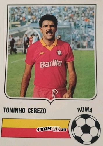 Cromo Toninho Cerezo - Forza Goal 1985-1986
 n. ROM9 - Perfetti
