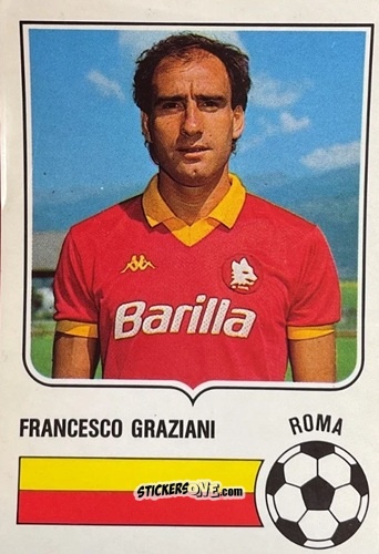 Cromo Francesco Graziani - Forza Goal 1985-1986
 n. ROM17 - Perfetti
