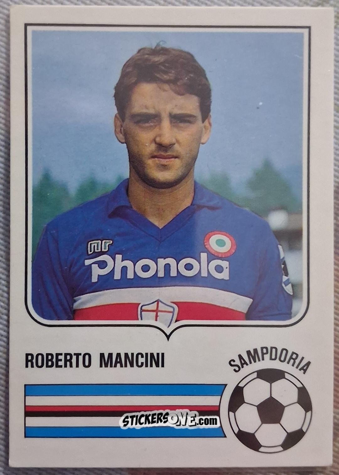 Cromo Roberto Mancini - Forza Goal 1985-1986
 n. SAMP16 - Perfetti