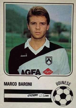 Sticker Marco Baroni - Forza Goal 1985-1986
 n. UDI8 - Perfetti