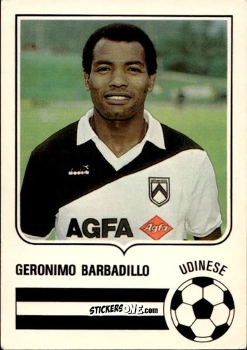 Figurina Geronimo Barbadillo - Forza Goal 1985-1986
 n. UDI13 - Perfetti