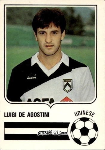 Cromo Luigi De Agostini - Forza Goal 1985-1986
 n. UDI16 - Perfetti