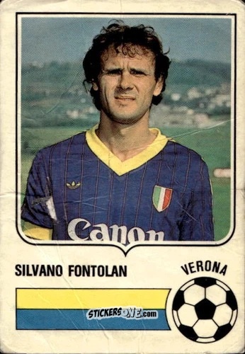 Sticker Silvano Fontolan - Forza Goal 1985-1986
 n. VER9 - Perfetti
