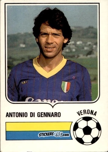 Sticker Antonio Di Gennaro - Forza Goal 1985-1986
 n. VER13 - Perfetti