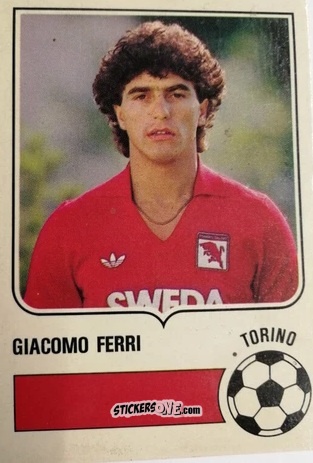 Sticker Giacomo Ferri - Forza Goal 1984-1985
 n. TOR14 - Perfetti