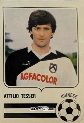 Sticker Attilio Tesser - Forza Goal 1984-1985
 n. UDI4 - Perfetti