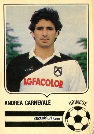 Cromo Andrea Carnevale - Forza Goal 1984-1985
 n. UDI18 - Perfetti