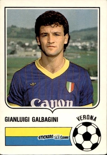 Sticker Gianluigi Galbagini - Forza Goal 1984-1985
 n. VER4 - Perfetti