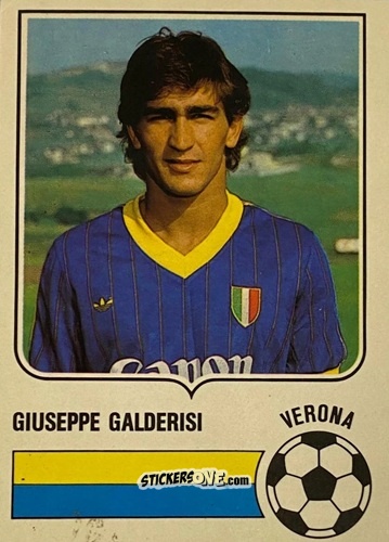 Sticker Giuseppe Galderisi - Forza Goal 1984-1985
 n. VER18 - Perfetti
